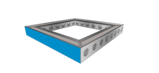 BeMatrix - Aluvision cover cyan 55mm