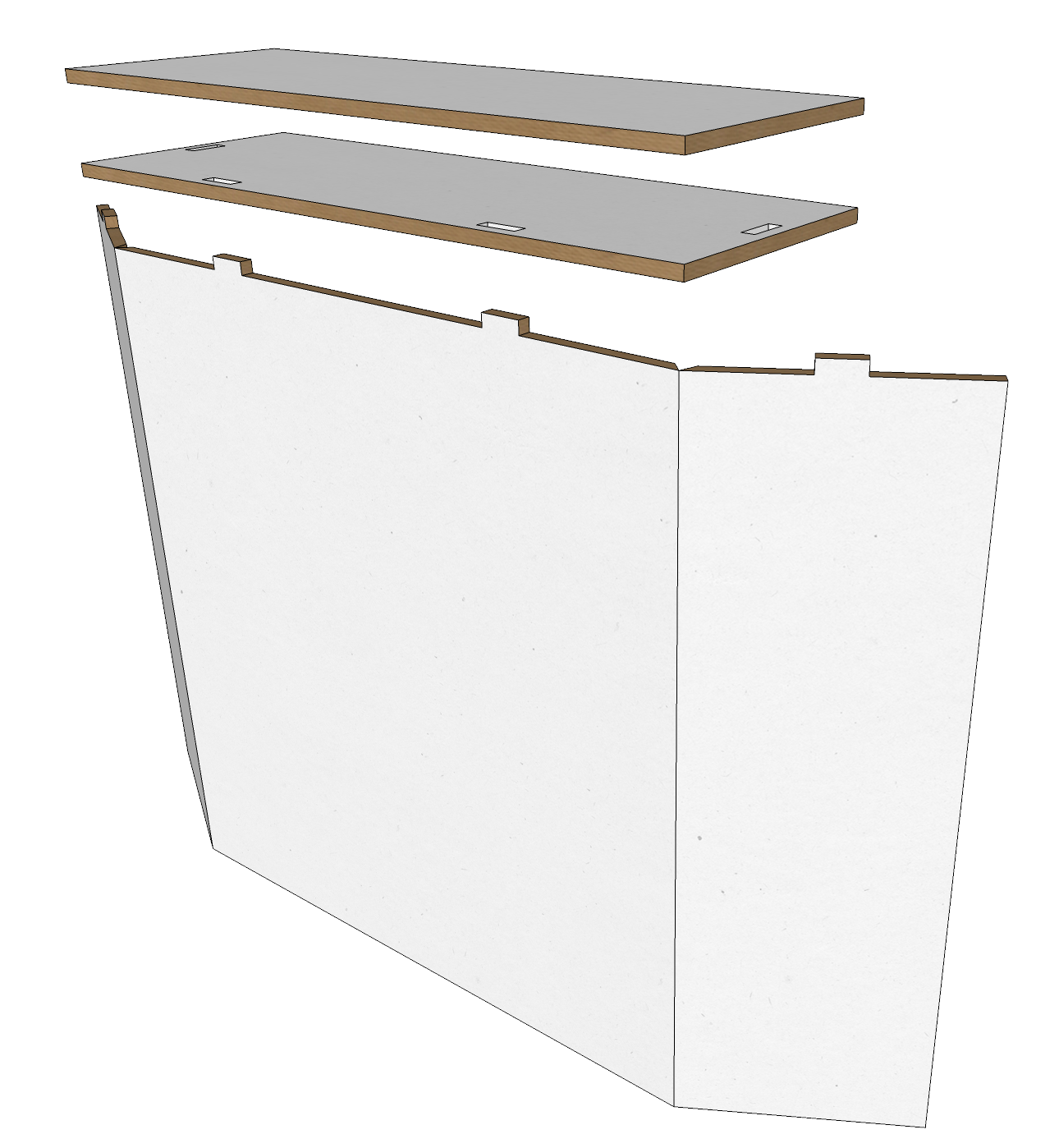 Receptietafel - table de reception White componenten.png